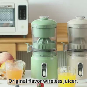 Multicolor Electric Citrus Juicer - Fresh Juice Maker