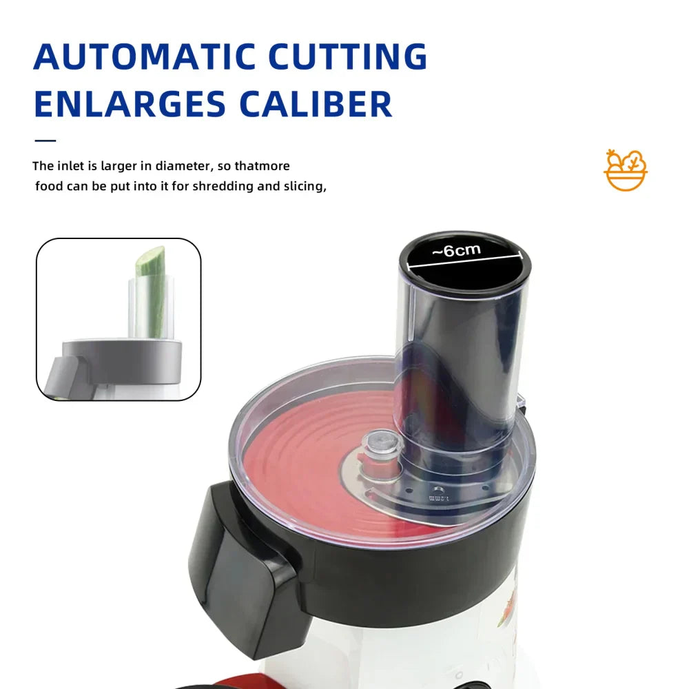 Sonifer 5-in-1 Electric Salad Maker - 200W Vegetable Slicer