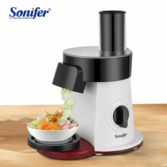 Sonifer 5-in-1 Electric Salad Maker - 200W Vegetable Slicer