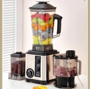 3-in-1 Multifunctional Juicer Blender & Meat Grinder - 3L