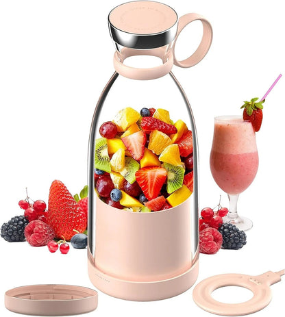 Portable Juicer Bottle – USB Rechargeable Personal Blender 350ml | BPA-Free Smoothie Maker